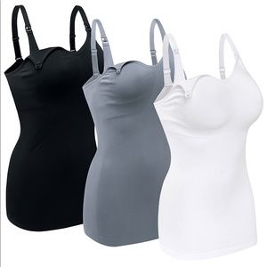 Set of 3 Nursing Tanks